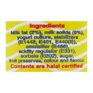 Cottage Pineapple Fruit Yogurt, 100g - Image 3