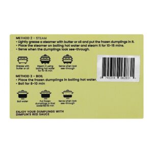 Dimplin Nepali Momos With Red Sauce, 12-Pack - Image 4