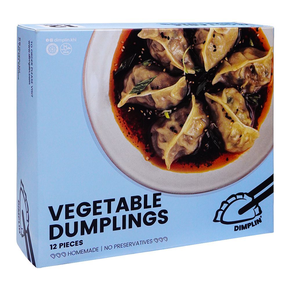 Dimplin Vegetable Dumplings With Chilli Crisp, 12-Pack – HMH MART