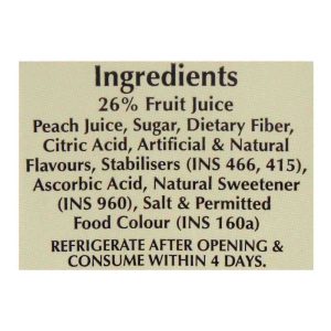 Nestle Fruita Vitals Peach Fruit Nectar 200ml - Image 4