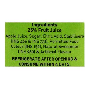 Nestle Nesfruta Apple Fruit Drink, 1 Liter - Image 3