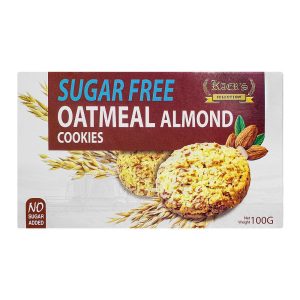 Kaers Selection Sugar-Free Oatmeal Almond Cookies, 100g - Image 4
