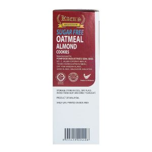 Kaers Selection Sugar-Free Oatmeal Almond Cookies, 100g - Image 5