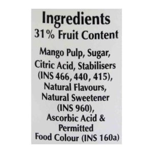 Nestle Fruita Vitals Chaunsa Fruit Nectar 1 Liter - Image 4