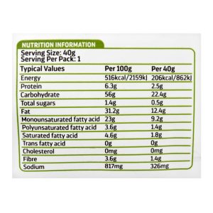 Hunter's Gourmet Sea Salt & Cider Vinegar Hand Cooked Potato Chips, 40g - Image 4
