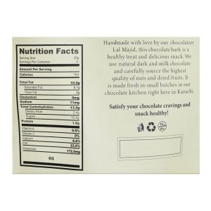 Lals Chocolate Nougat Dark Chocolate Pouch, 150g - Image 3