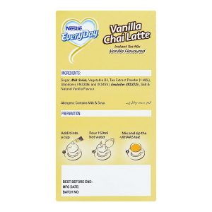 Nestle Everyday Vanilla Chai Latte, 1-Sachet, 20g - Image 3