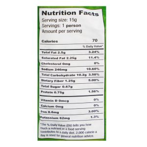 KernelPop Natural Popcorn, 15g - Image 3