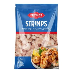 Fresh Street Peeled & Deveined Large Shrimps (Jhinga) - PND 60/80, 500g - Image 3