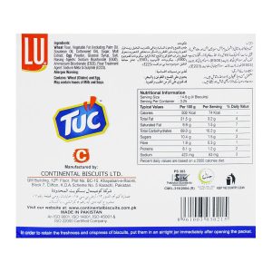 LU Tuc Biscuit, 8 Snack Pack Box - Image 3